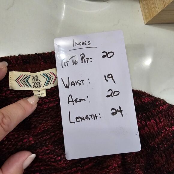 VTG 90s y2k Sweater Womens Medium Panda Bear Kawaii Anime Knit Girlhoodcore Twee - Picture 6 of 9